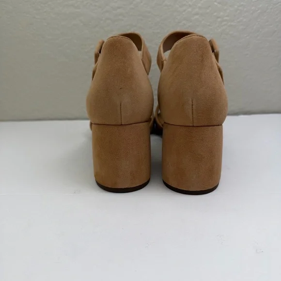 Vionic Women’s Chardonnay Suede Leather Heels Sandals Size 9.5 - Picture 6 of 11